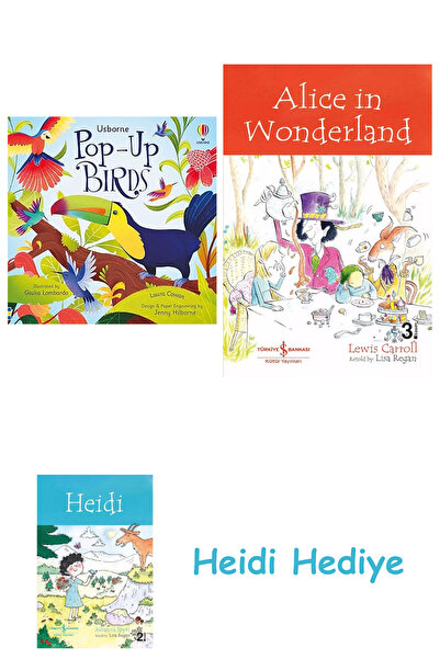 Bloomsbury Παραθυρικά βιβλία με αναδυόμενα σχέδια + Η Αλίκη στη Χώρα των Θαυμ...