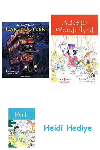 Bloomsbury Хари Потър и затворникът от Азкабан: Илюстрирано издание + Алиса в...