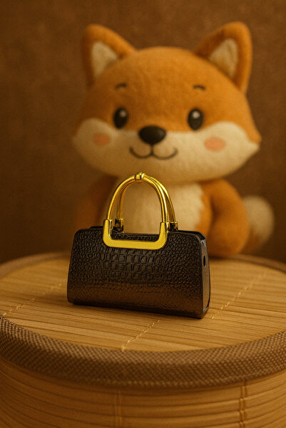 Hunter Siyah Mini Çanta Tasarım Gazlı Çakmak