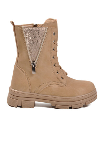 AYAKMOD Non-Slip Sole with Fleece Inside Nut Girl's Boots G-1001 F Frmr