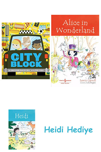 Bloomsbury سيتي بلوك + أليس في بلاد العجائب + هايدي