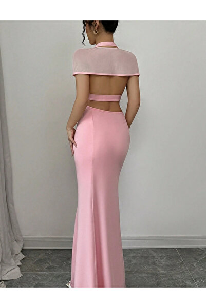 Sheya Rochie maxi Shein, roz