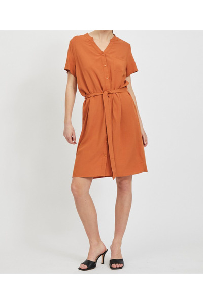 VILA Dress, Orange