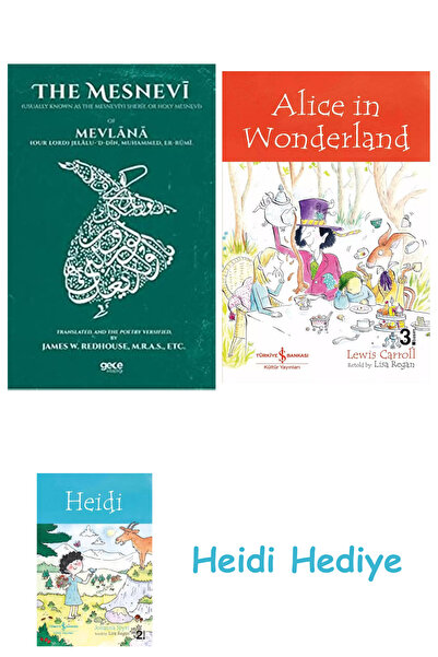 Bloomsbury Месневи + Алиса в страната на чудесата + Хайди