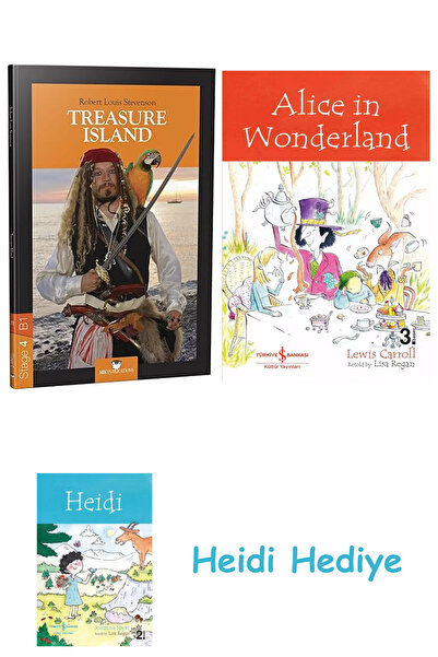 Bloomsbury Νησί του θησαυρού - Στάδιο 4 - Αγγλική ιστορία + Η Αλίκη στη χώρα ...