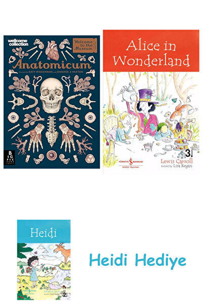 Bloomsbury Ανατομικό + Η Αλίκη στη Χώρα των Θαυμάτων + Η Χέιντι