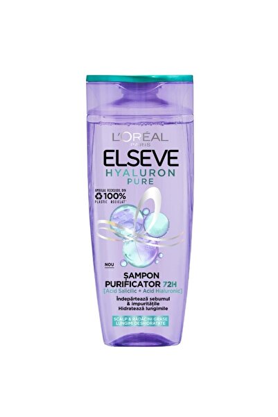 ELSEVE Hyaluron Pure Purifying Shampoo, 400 ml