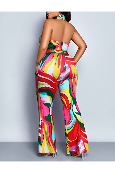 Sheya Shein Curve+ long jumpsuit, mix colors