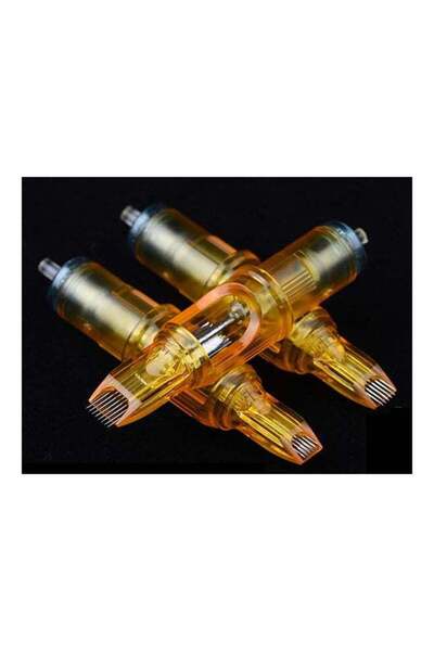 Generic 20-Piece 7RM Disposable Tattoo Needle Kit Yellow