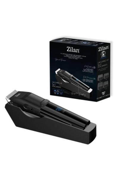 Zilan ZLN 8818 Rhodos Trimmer, LED, fast charge, detachable blade, black