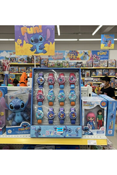 ABAD.HANDMADE Stitch Personal Watch, 12 pieces, wholesale price