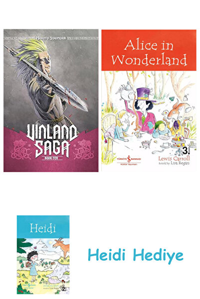 Bloomsbury Vinland Saga 10 + Η Αλίκη στη Χώρα των Θαυμάτων + Η Χέιντι