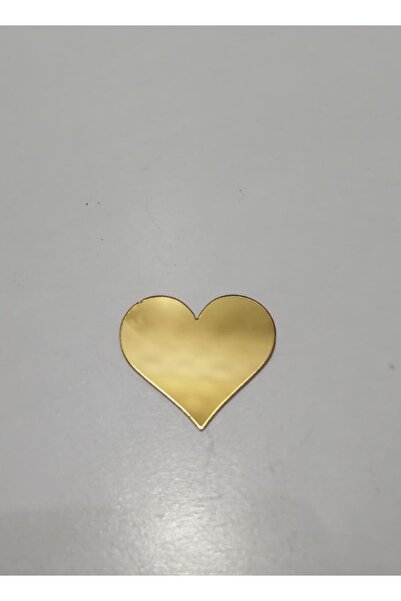 PAŞAOĞLU PLEKSİ 3cm Pleksi yapışkanlı kalp, Duvar kağıdı, Doğum Günü, Sticker...