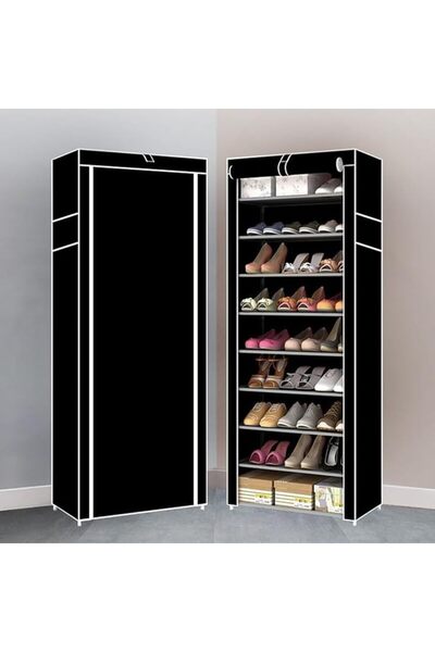 ecv أرفف تخزين متينة مغطاة بقماش غير منسوج