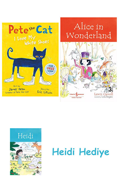 Bloomsbury Πιτ ο γάτας Λατρεύω τα λευκά μου παπούτσια + Η Αλίκη στη χώρα των ...