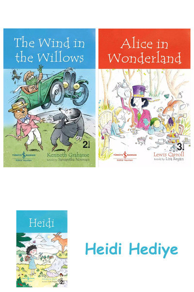 Bloomsbury Ο άνεμος στα ψυλάδια - Παιδικό κλασικό + Η Αλίκη στη χώρα των θαυμ...