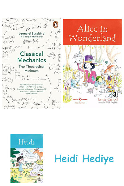 Bloomsbury Класическа механика: Теоретичното минимум + Алиса в страната на чудесата + Хайди
