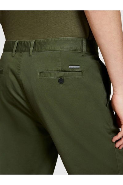 Sisley Men's Cotton Blend Slim Fit Chino Trousers 325P4Aihsf021-Sis35A