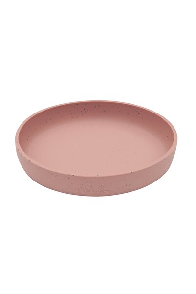Kikka Boo Baby silicone plate 400ml, Platinum Sage Blush