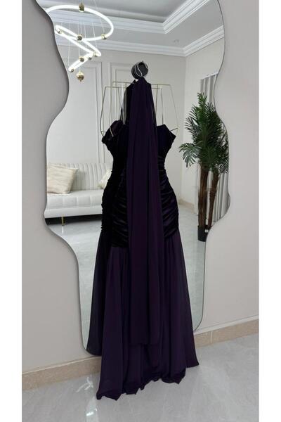 qmhafst velvet dress