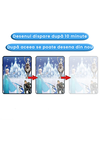 Pitikot Magic Book Pitikot® Water Coloring Book, Reusable, Full of Vibrant Colors, Princess Elsa