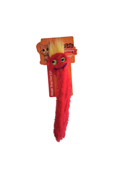 Petzzcats لعبة قطة زوبي ماتاتابي القطيفة مع صوت خشخشة 19×5 سم