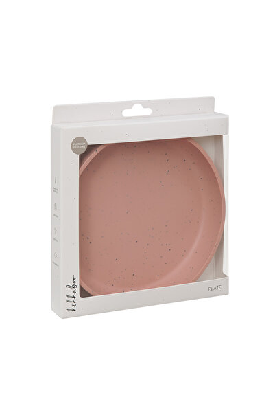 Kikka Boo Baby silicone plate 400ml, Platinum Sage Blush