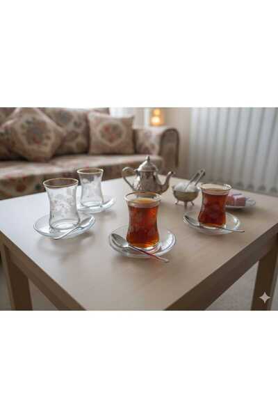 LAV Ceremony Cam 8 Parça 4 Kişilik Çay Seti 155 cc