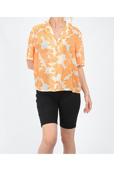 VILA Shirt, Orange