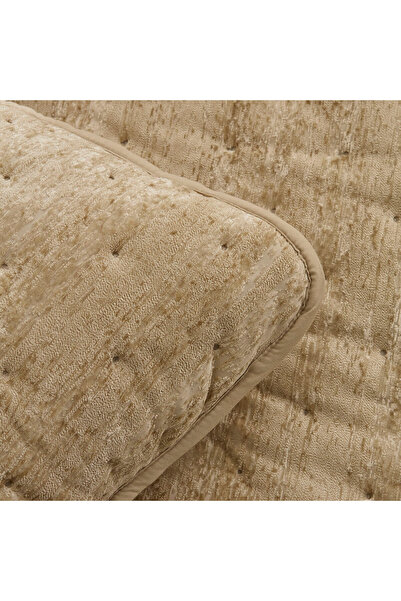 Karaca Home Clement Çift Kişilik Yatak Örtüsü Takımı Bej