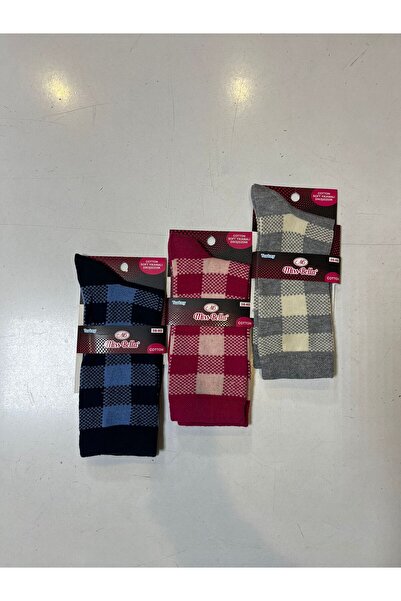 gd goldoremi Women's cotton odorless Stitch-Free 3-piece patterned ankle socks