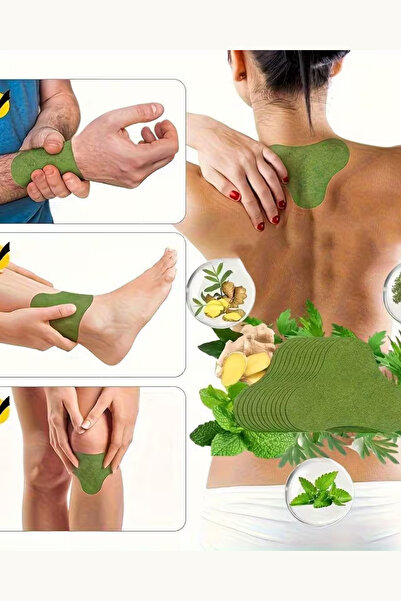 Trade Bazaar Boyun, Ayaklar ve Dizler için 2 Adet Artemisia Kendinden Isıtan ...