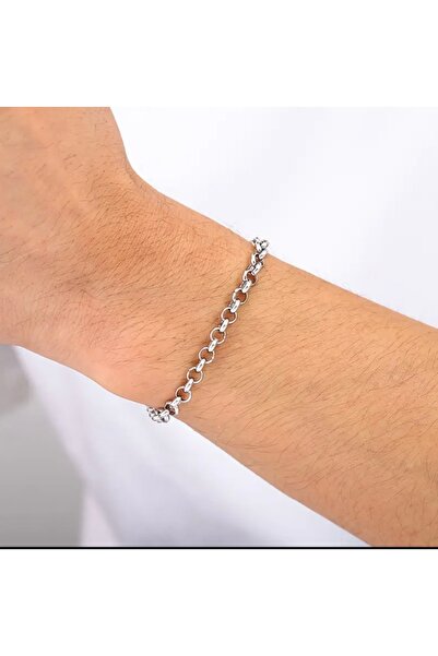 derokas 316 L Sphere Doc Model Steel Bracelet