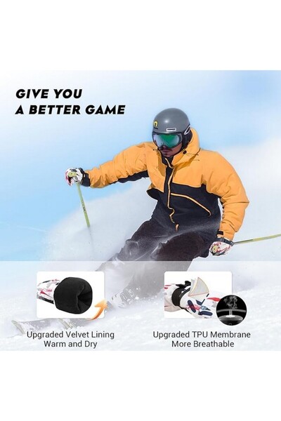 OEM Umifica unisex ski gloves, waterproof and windproof, with touch screen, size S,