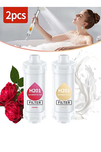 Hope فلتر رأس الدش برائحة فيتامين سي (ورد/حليب)