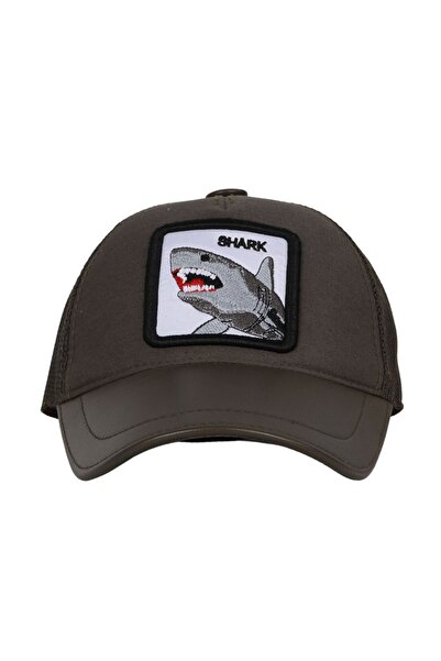 Bueno Shoes Green Leather-Fabric-Shark Men's Hat 01Mspk1004