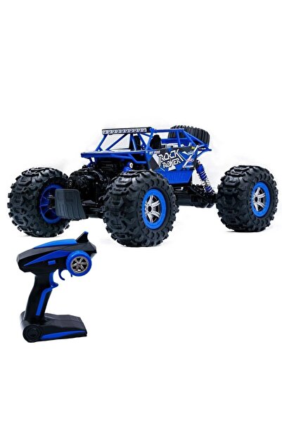 PROCART Rock Rover 4WD remote control car, for land, water and snow, scale 1:12, 4-wheel drive, blue