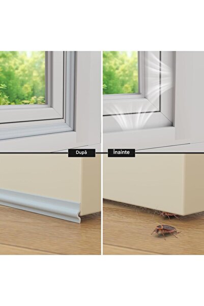 OEM Sealing tape for doors and windows 3 m, self-adhesive, gray, PU foam