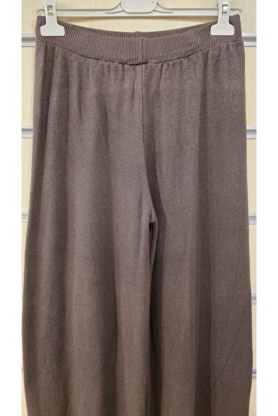 Park Moda Πλεκτό παντελόνι με απλό σχέδιο