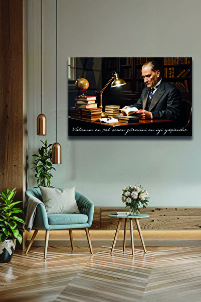 DecorAnatolia “Vatanını En Çok Seven Görevini En İyi Yapandır Sözlü Atatürk C...