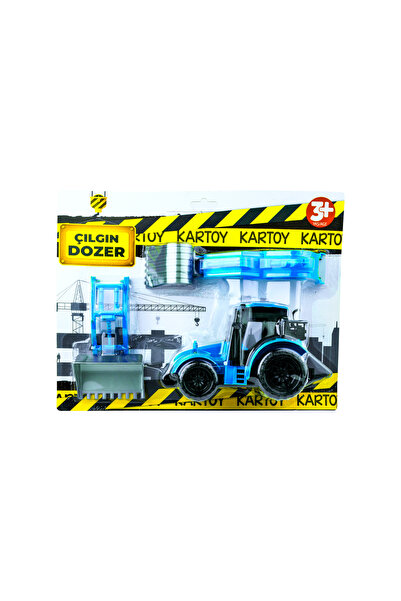 Kartoy Çılgın Dozer Mavi