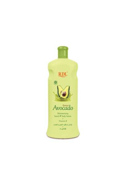 RDL لوشن مرطب لليدين والجسم بخلاصة الأفوكادو وفيتامين E - 600 مل
