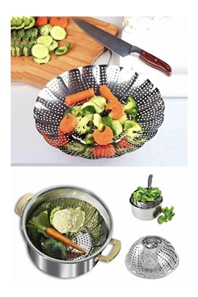 NEWSTORE HOME Steaming Vegetable Cooking Boiling Apparatus Foldable Steamer