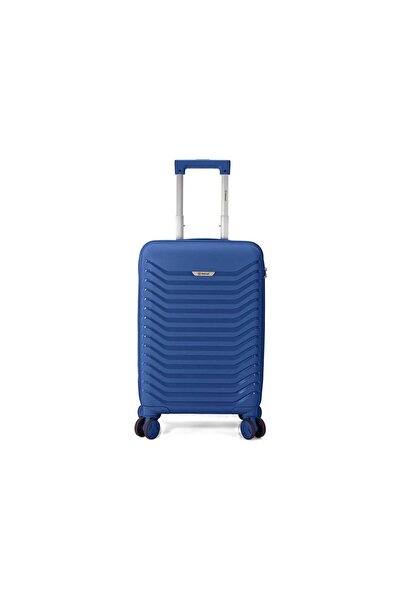 Benzi Troler mare, BZ 5820, 76x48x29, bagaj de cală, polipropilenă, încuietoare, 4 roți, albastru marin