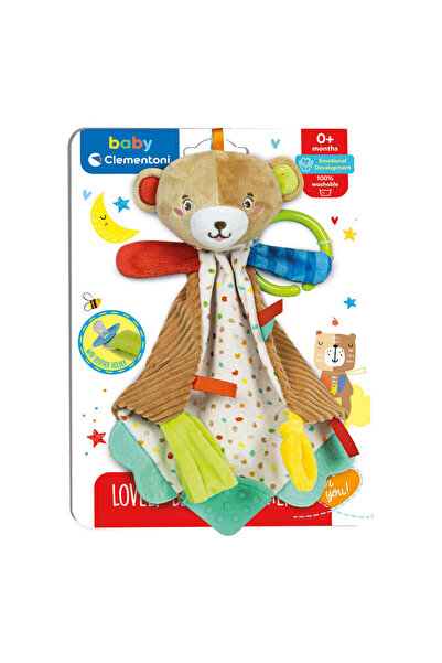 CLEMENTONI Pătură ursuleț de pluș