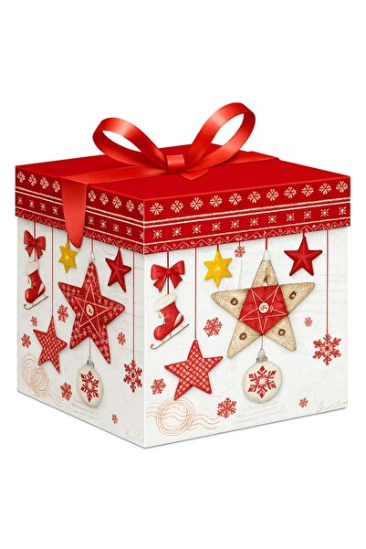 SONORH Christmas Gift Box, 30×30 cm, Holiday Themed, B0778