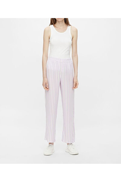 PIECES Pants, Purple