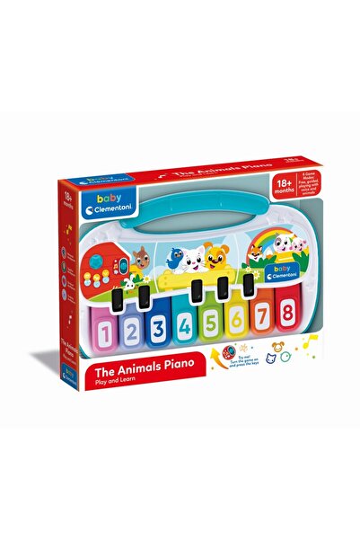 CLEMENTONI Interactive Piano with 8 Musical Notes to Help Children Discover M...