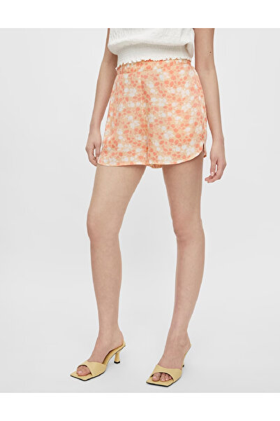PIECES Shorts, Orange