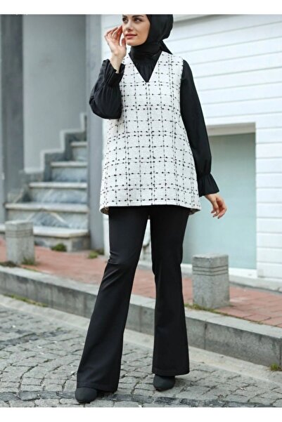 BUTİK AYVİTRİN Women's Tweed Sweater